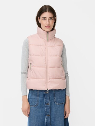 CAMEL ACTIVE Vest in Pink: front