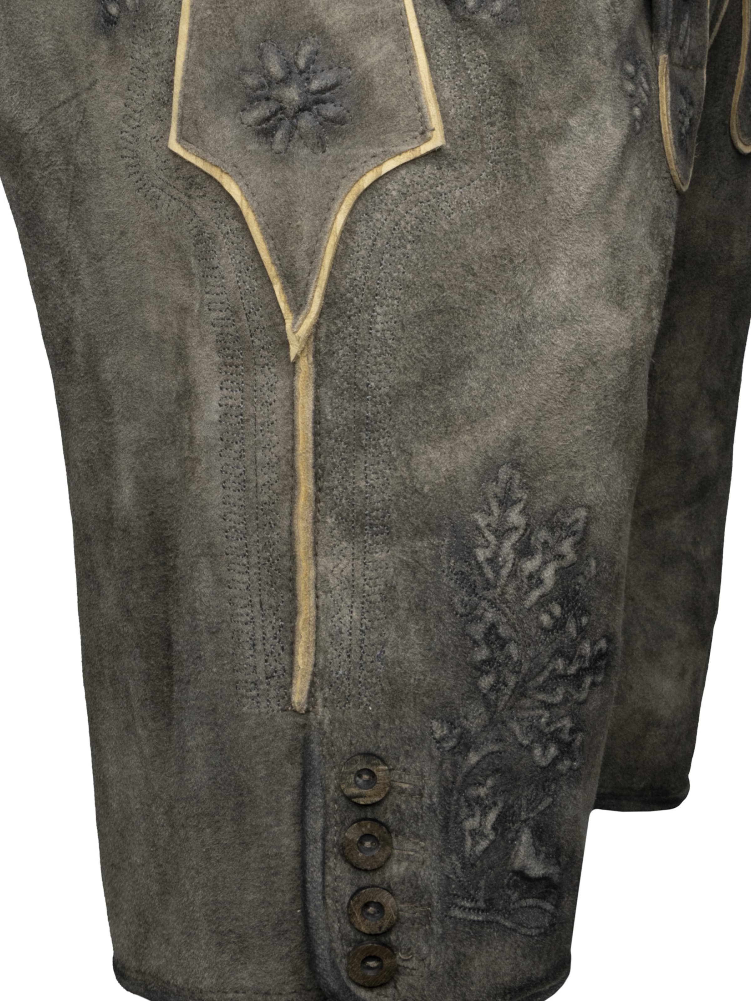 Country Maddox Regular Trachtenhose 'Dietikon' in Grau