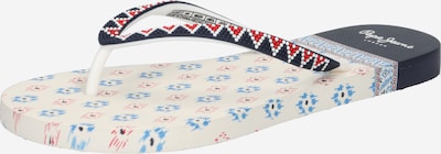 Pepe Jeans Žabky 'RAKE DANI' - námořnická modř / červená / bílá, Produkt