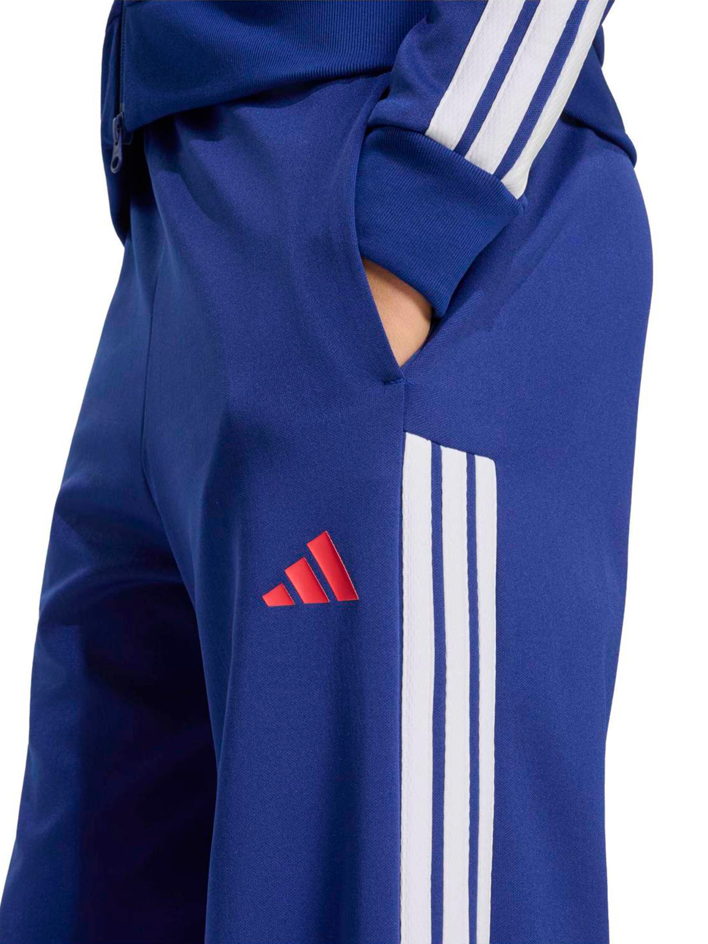 ADIDAS SPORTSWEAR Wide leg Παντελόνι φόρμας 'HER' σε μπλε