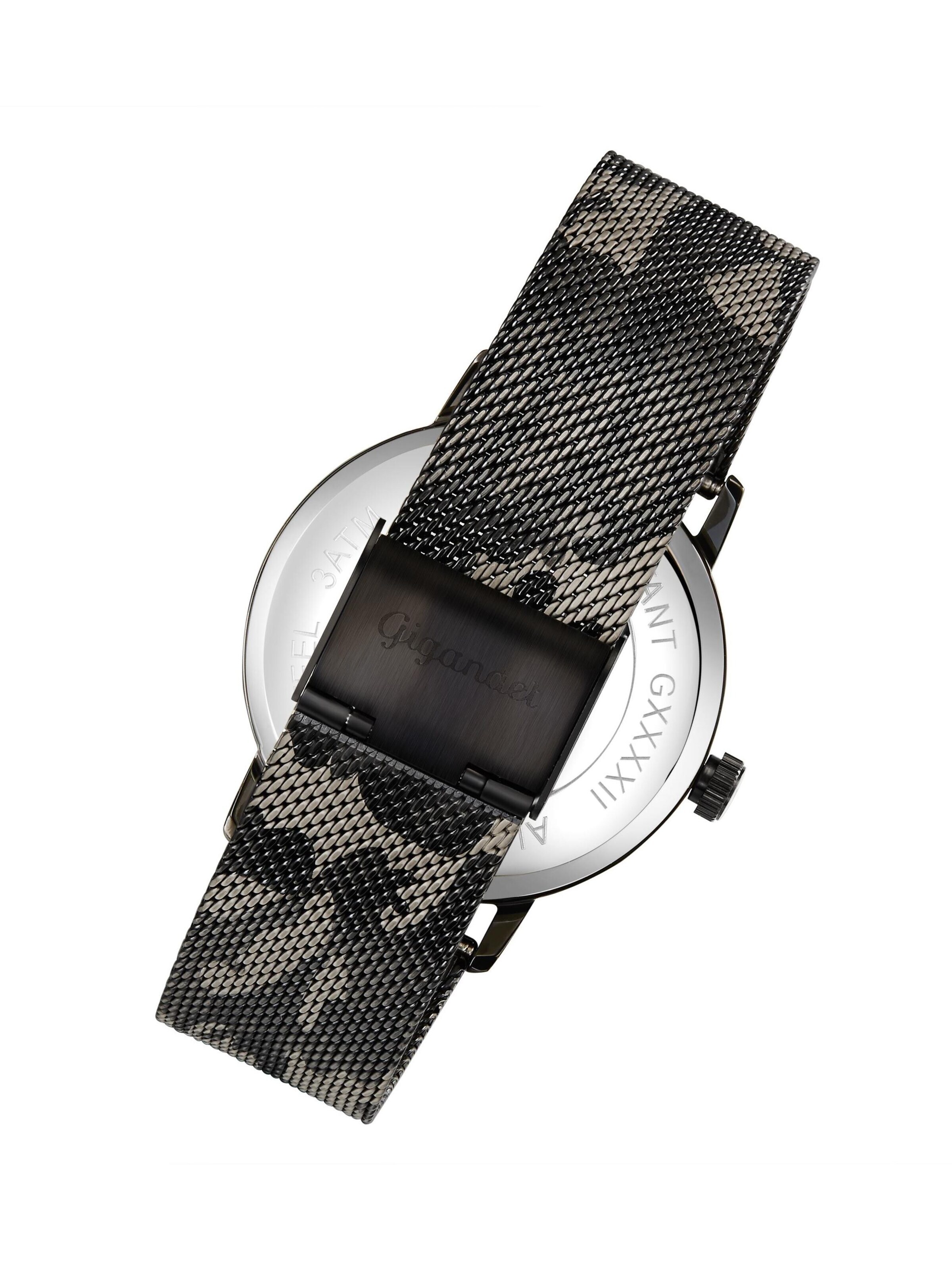 Gigandet Analog Watch 'MINIMALISM' in Black
