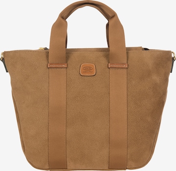 Bric's Shopper in Brown: front