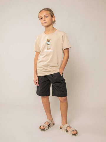 T-Shirt 'Richbear' Deeluxe en beige