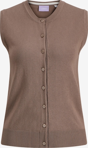 JJXX Strikvest 'JXOphelia' i brun: forside