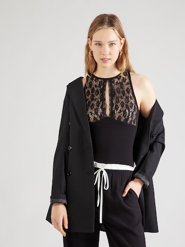 ABOUT YOU Блуза боди 'Cornelia' в черно: отпред