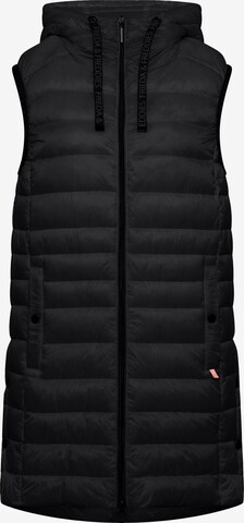 Frieda & Freddies NY Vest 'Little Twister 2' in Black: front