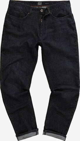 STHUGE Tapered Jeans in Zwart: voorkant