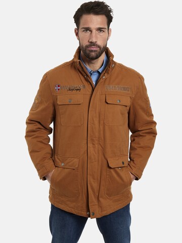 Jan Vanderstorm Fieldjacket ' Valdemar ' in Braun: predná strana