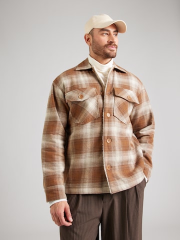 pelēks Jack & Jones Premium Starpsezonu jaka 'JPRBLURAYLE': no priekšpuses