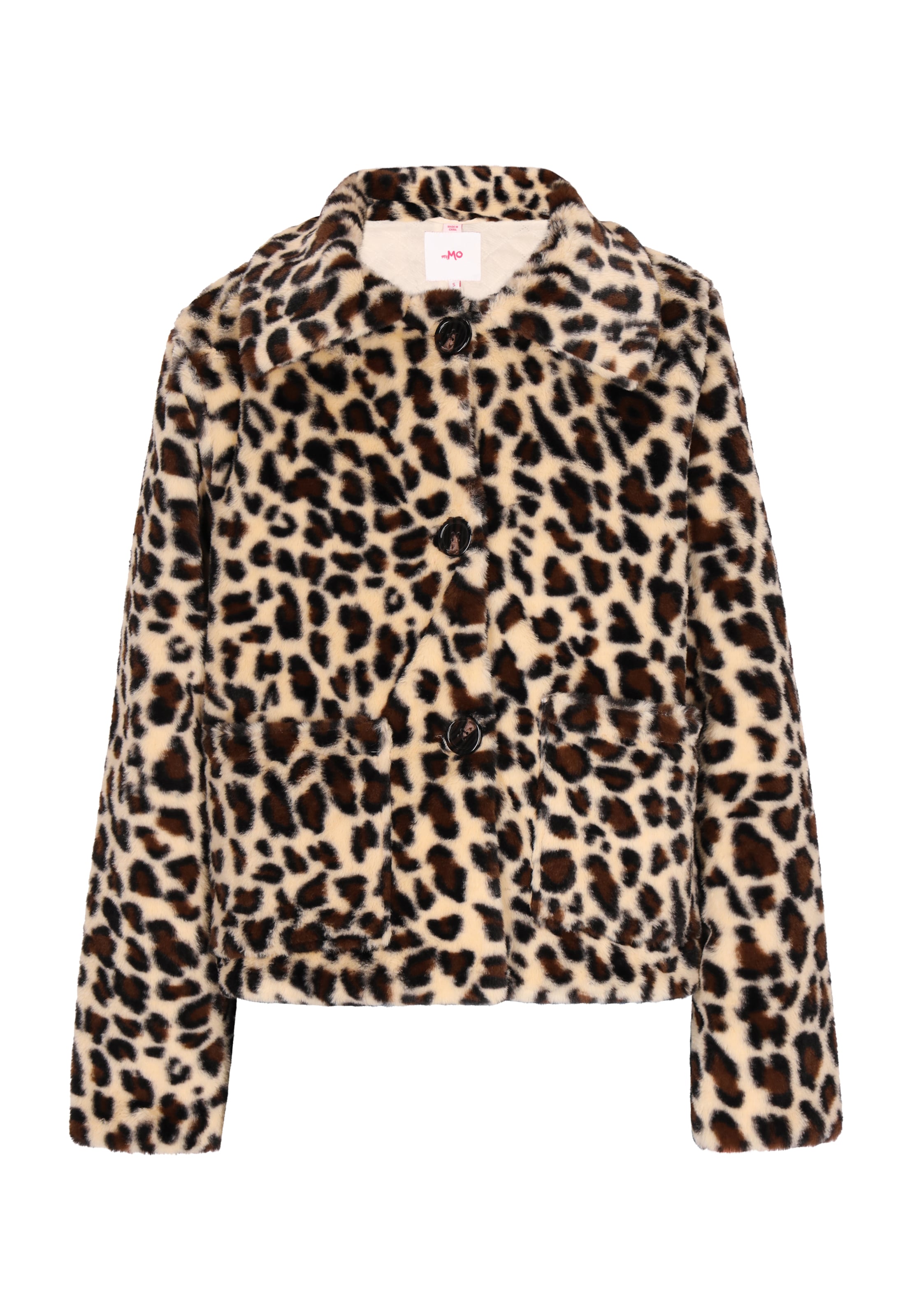 MYMO Veste mi-saison en sable / brun foncé / noir, Vue avec produit