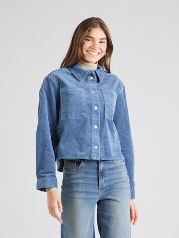 MSCH COPENHAGEN Blouse 'Arcelle Geggo' in Blauw: voorkant