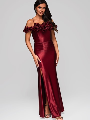 Ombre Abendkleid‌‌‌‌‌‌‌‌ in Rot