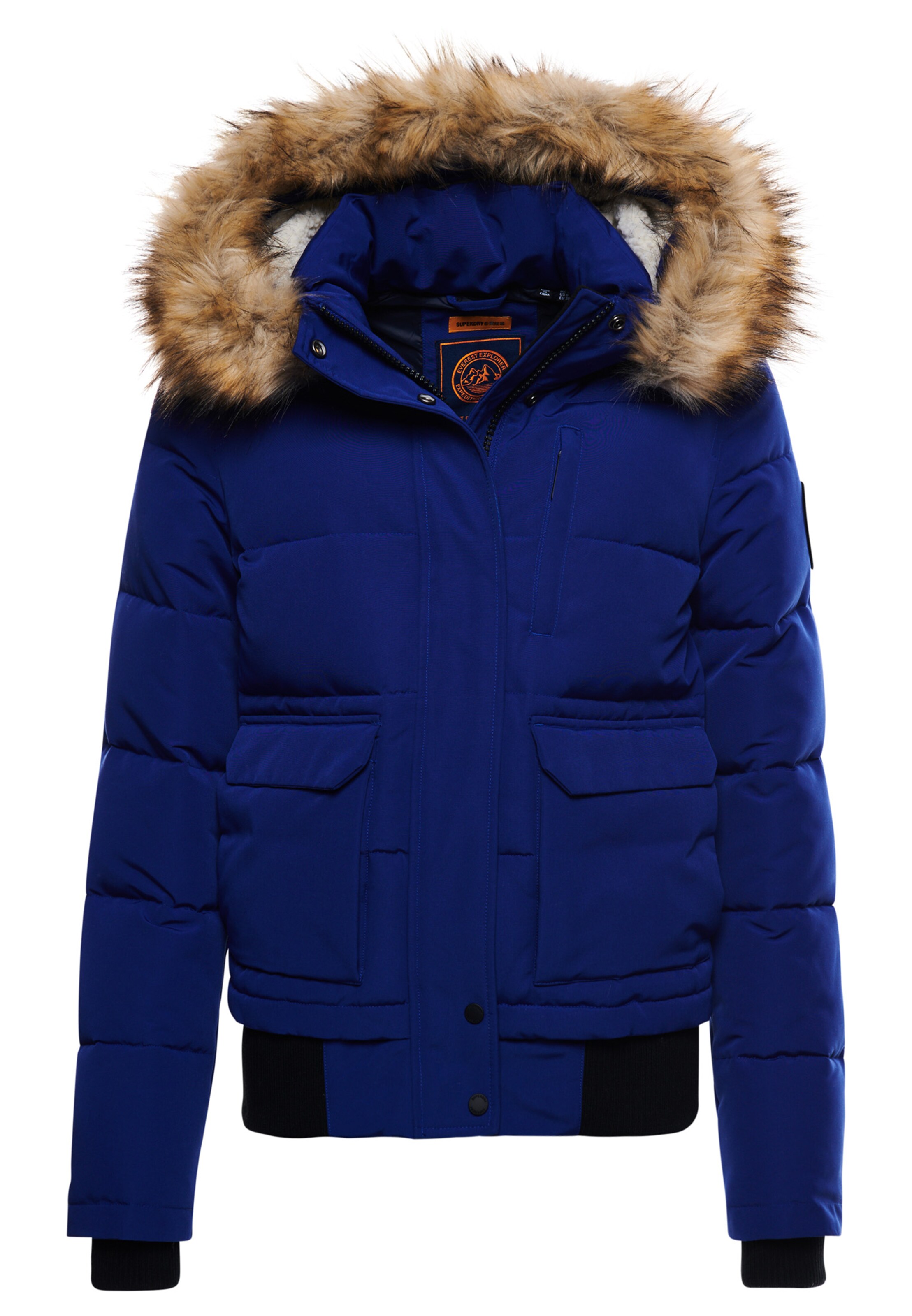 Frauen Jacken Superdry Jacke 'Everest' in Kobaltblau - TL25771 Frauen Jacken Superdry Jacke 'Everest' in Kobaltblau - TL25771