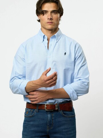 MCS Regular fit Overhemd in Blauw