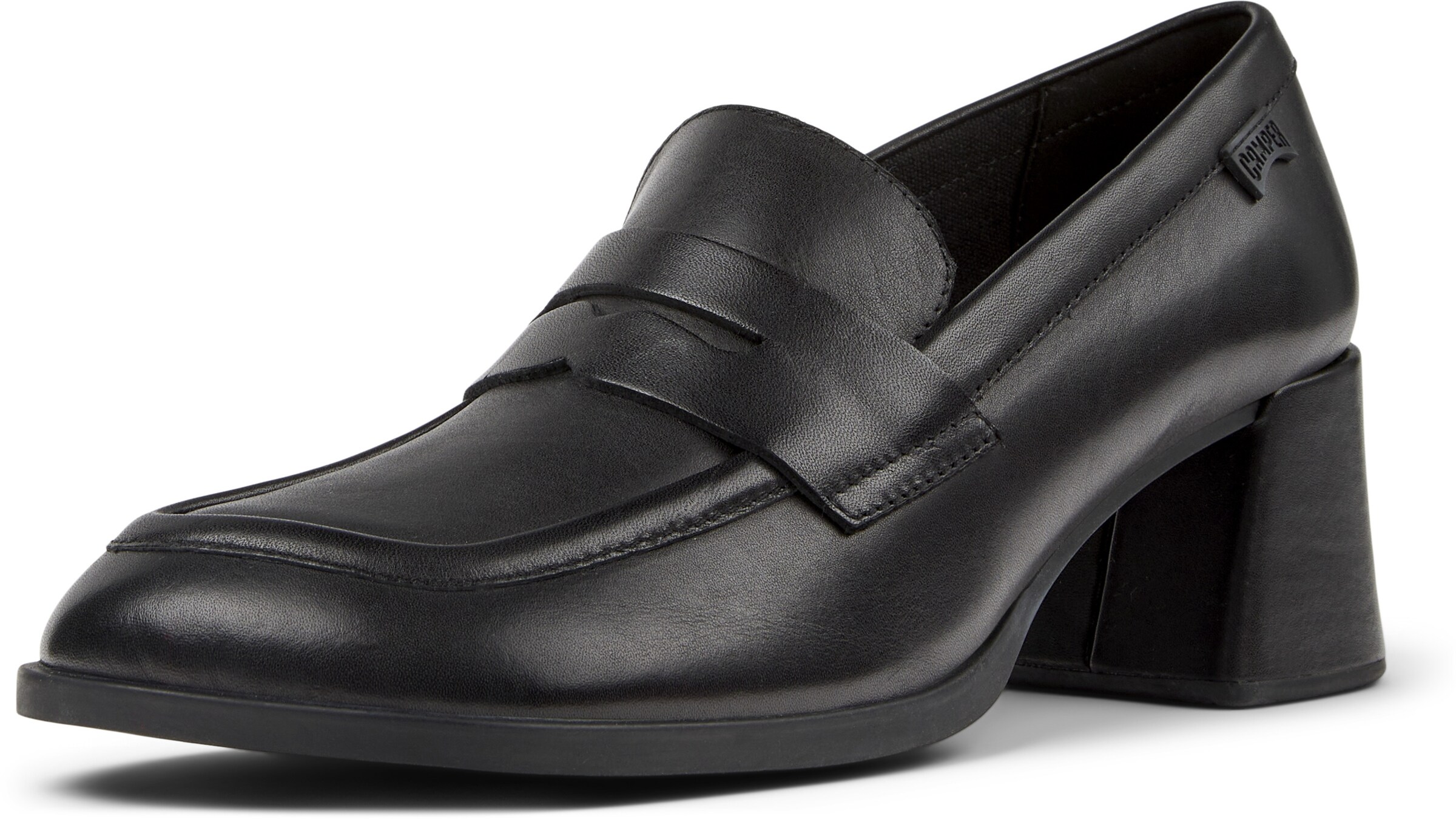 Mocassino 'Kora' di CAMPER in nero: frontale