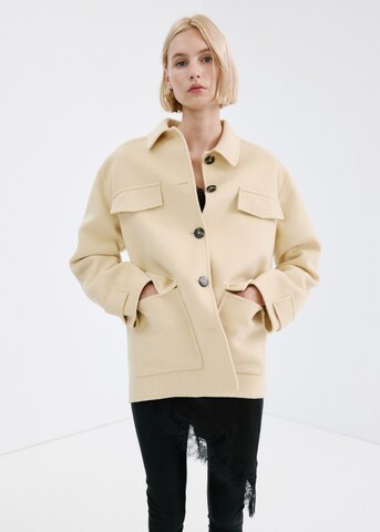 MANGO Jacke 'Sobre' in Beige: Vorderseite