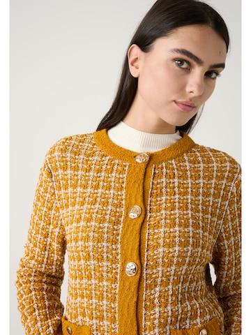 MORE & MORE Knit Cardigan in Yellow