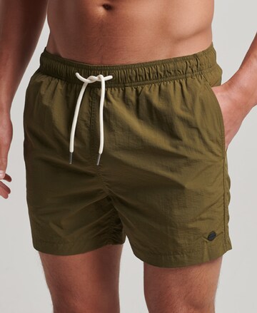 Superdry Zwemshorts in Groen