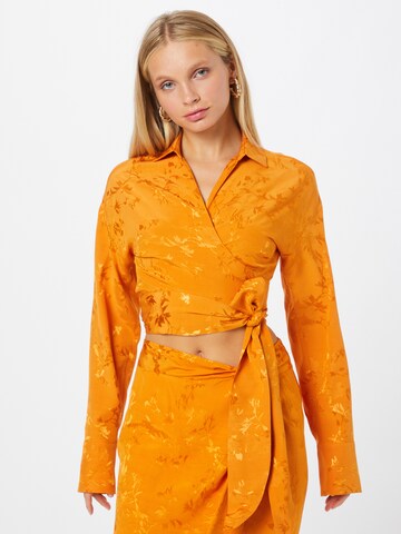 Gina Tricot Blouse 'Serena' in Oranje: voorkant