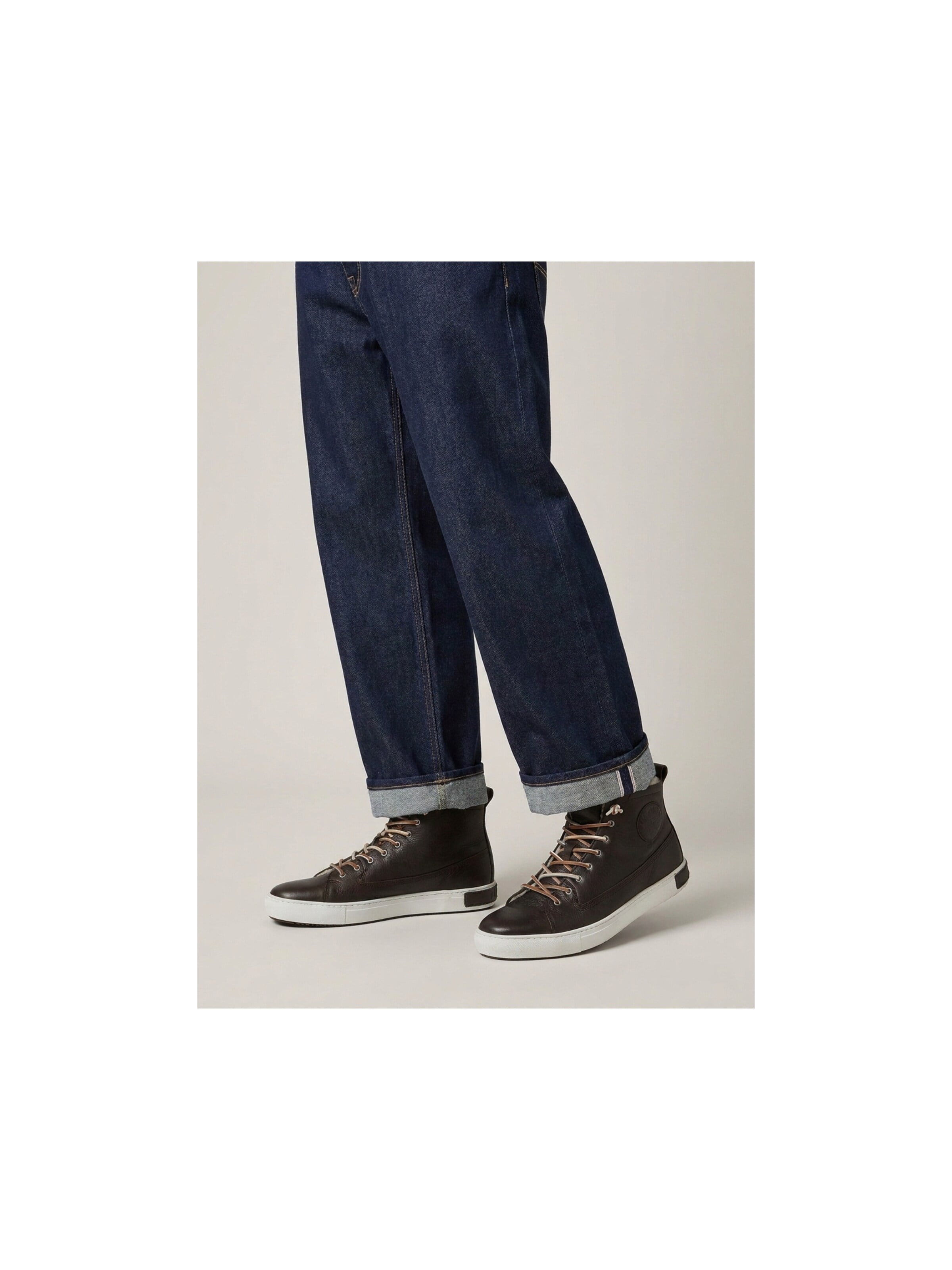 Sneaker alta di BLACKSTONE in marrone