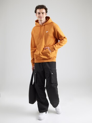 Nike Sportswear Mikina 'CLUB' – oranžová