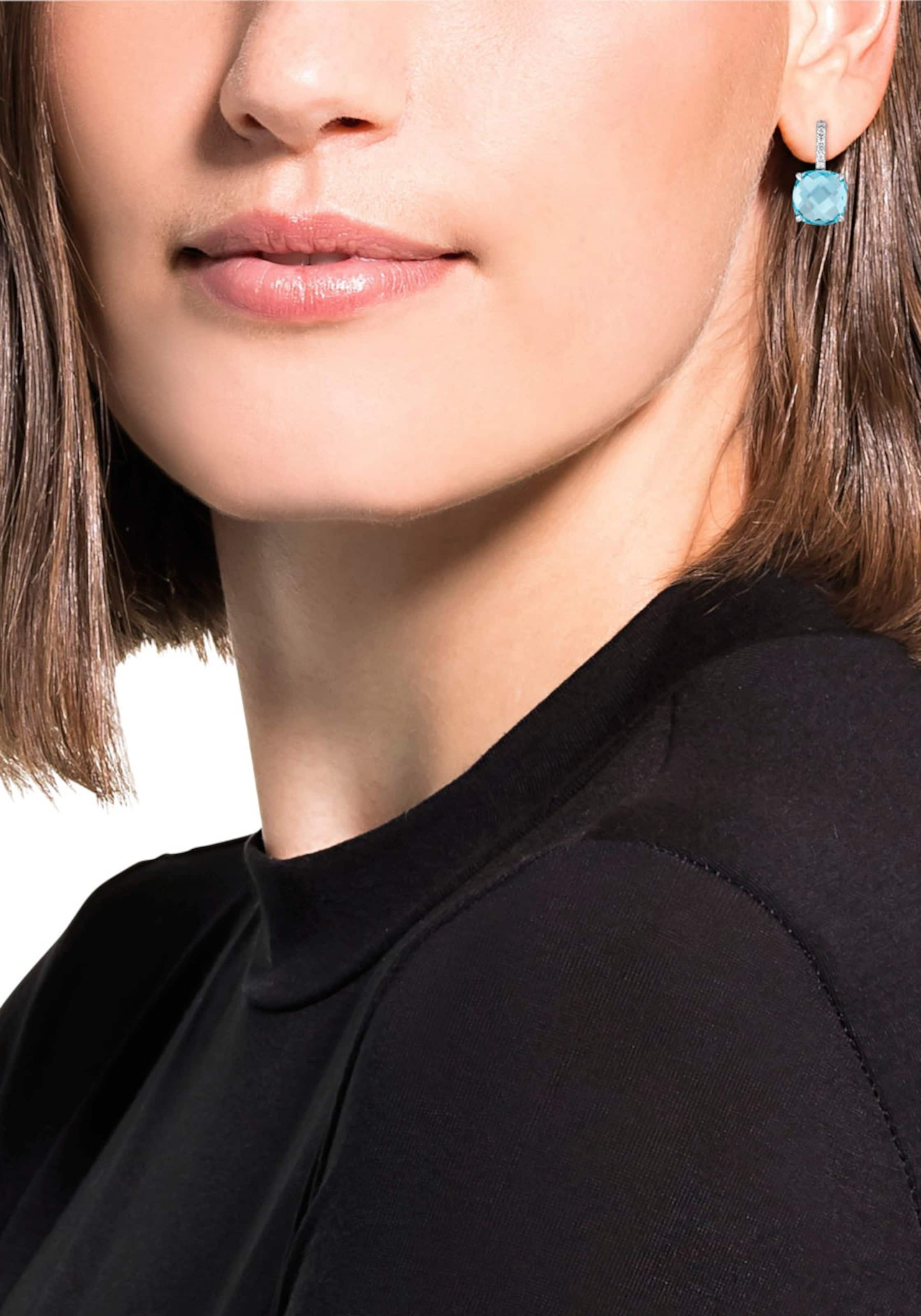 AMOR Earrings in Silver: front