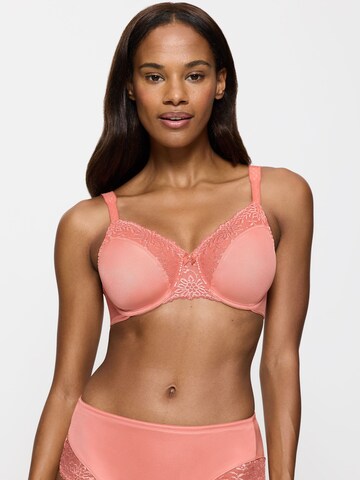 TRIUMPH Minimizer Bügel-BH ' Ladyform Soft ' in Orange: Vorderseite