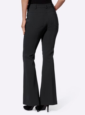 heine Расклешенный Штаны в Черный
