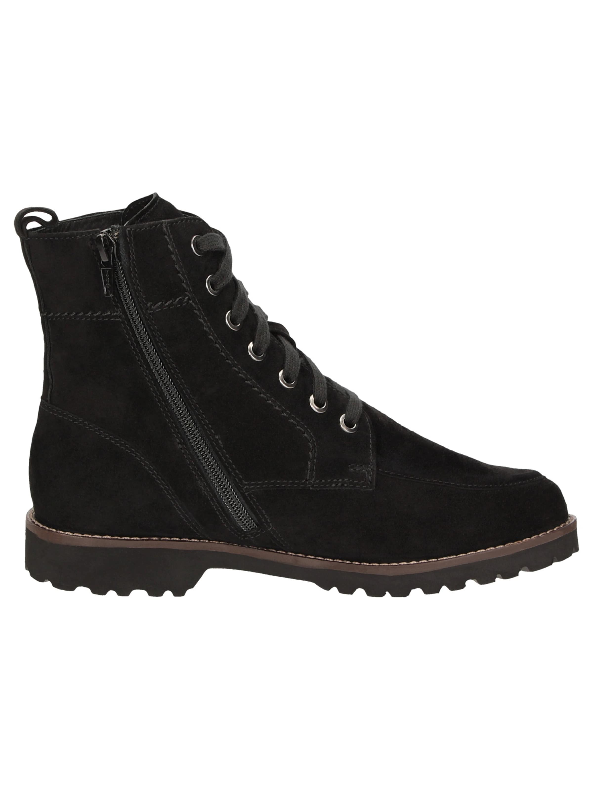 Bottines à lacets 'Merdit' SIOUX en noir