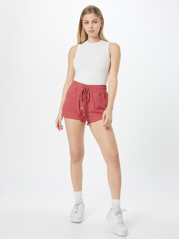 Ragwear Regular Shorts 'Aniko' in Pink