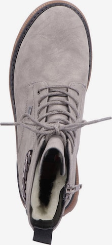 Rieker - Botines con cordones en gris