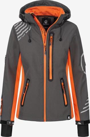 Rock Creek Outdoor Jacket in Grey: front