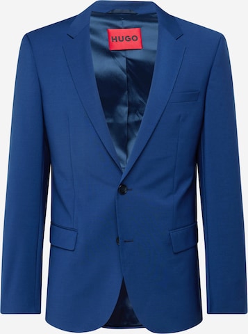 Coupe regular Veste de costume 'Henry' HUGO Red en bleu : devant