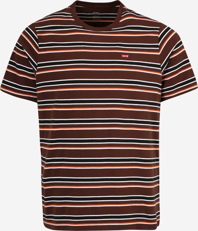 Levi's® Big & Tall Camiseta en chocolate / naranja / negro / blanco, Vista del producto