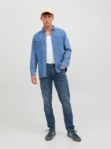 JACK & JONES Regular Jeans in Blau
