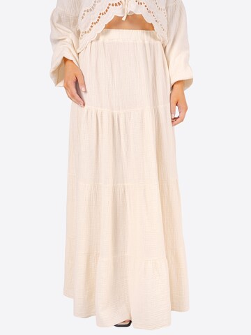 Jupe 'Daisy Musselin' Seasons of April en beige