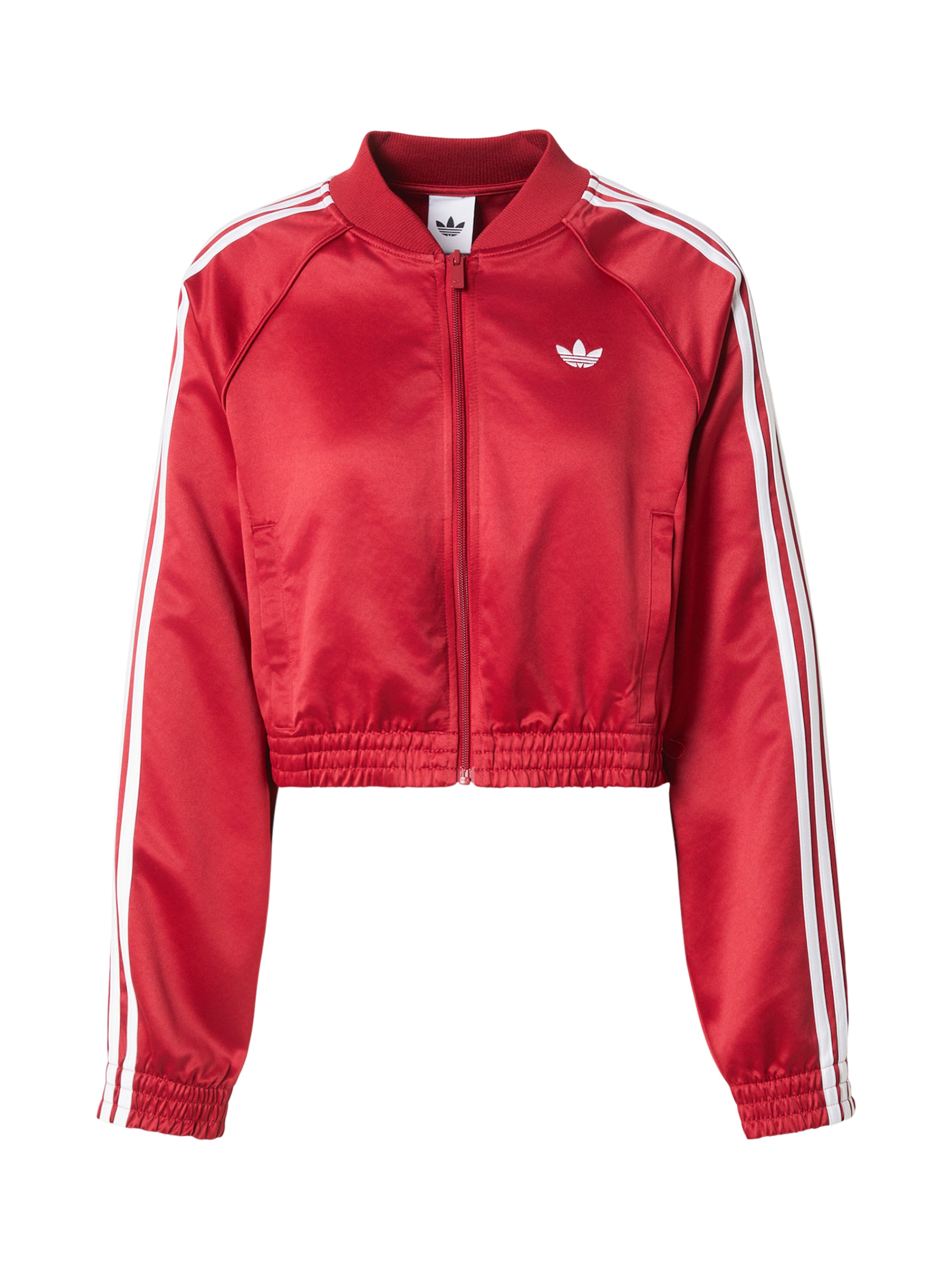 ADIDAS ORIGINALS Bluza rozpinana 'SST' w kolorze czerwony: przód