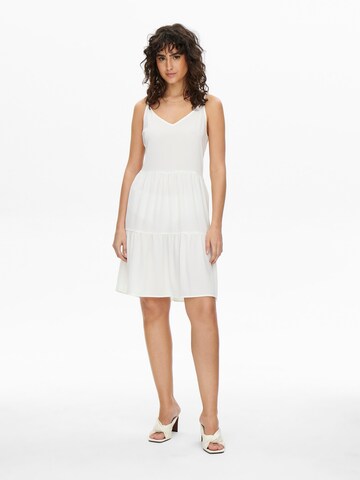 JDY Letnia sukienka 'Piper' w kolorze biały