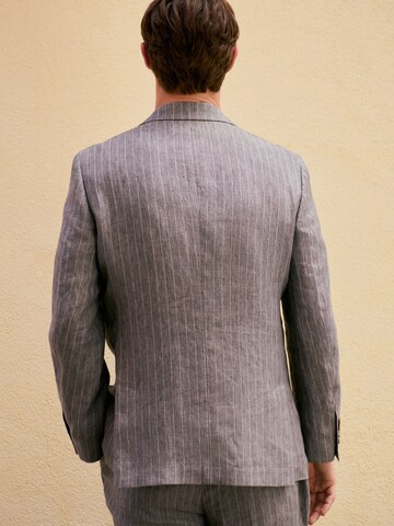 Slim fit Giacca da completo 'Leomaster' di Next in grigio