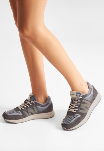 WODEN Sneakers laag 'Rigmor Open' in Grijs