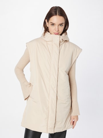 Gilet di Misspap in beige: frontale