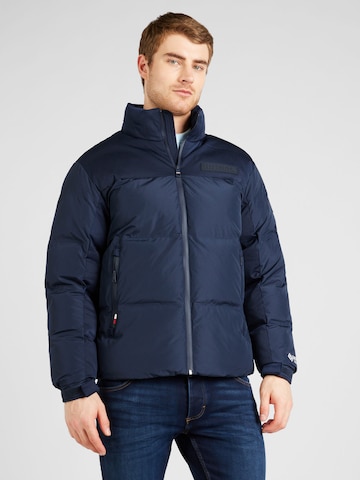 TOMMY HILFIGER Jacke 'New York' in Blau: predná strana