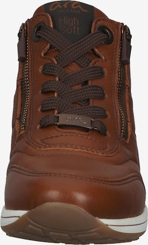 ARA High-Top Sneakers in Brown