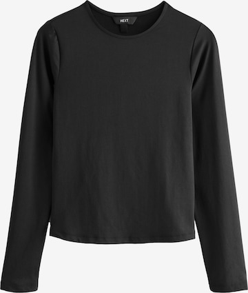 T-shirt Next en noir : devant