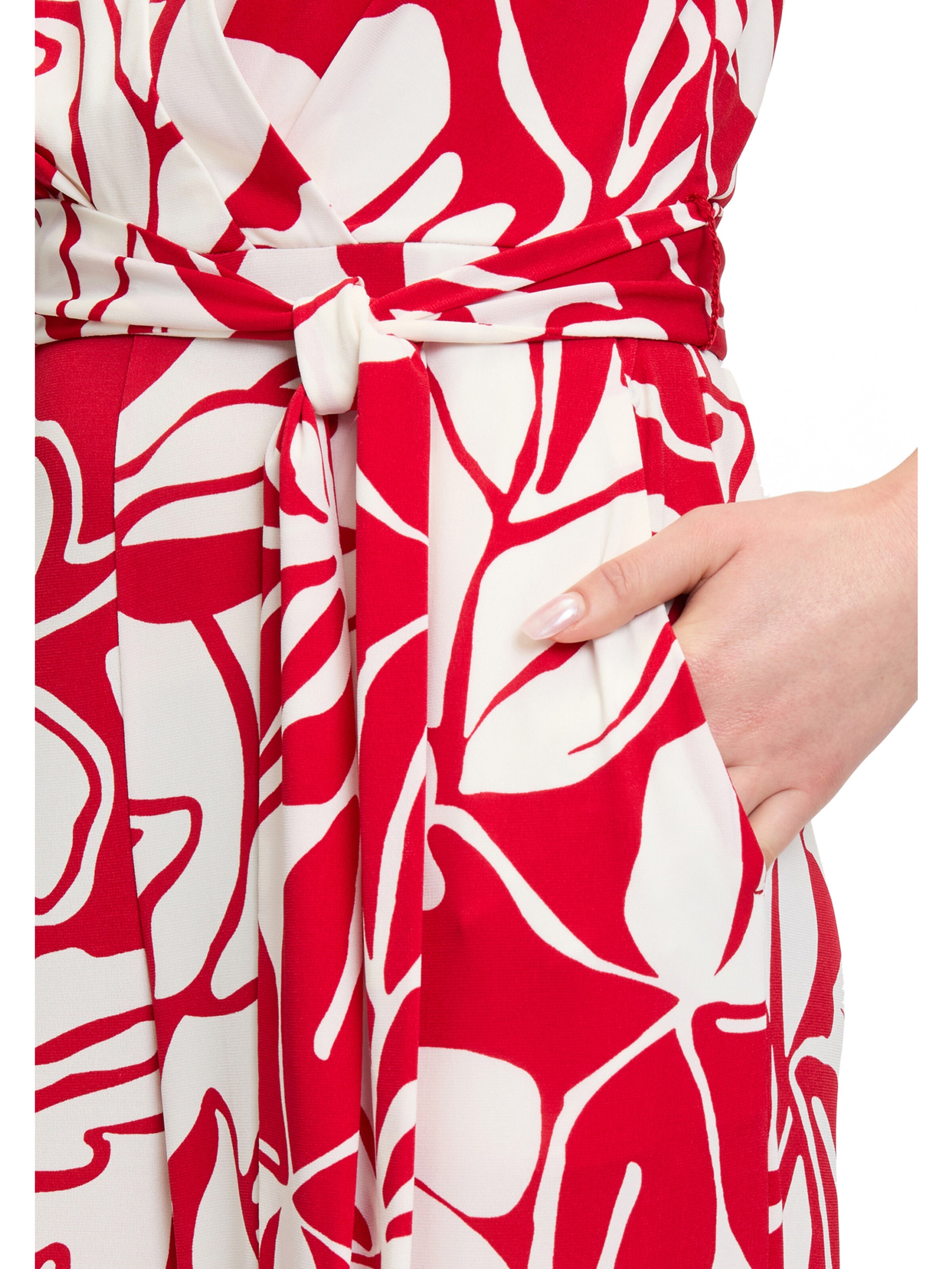 Vera Mont Jumpsuit in Red