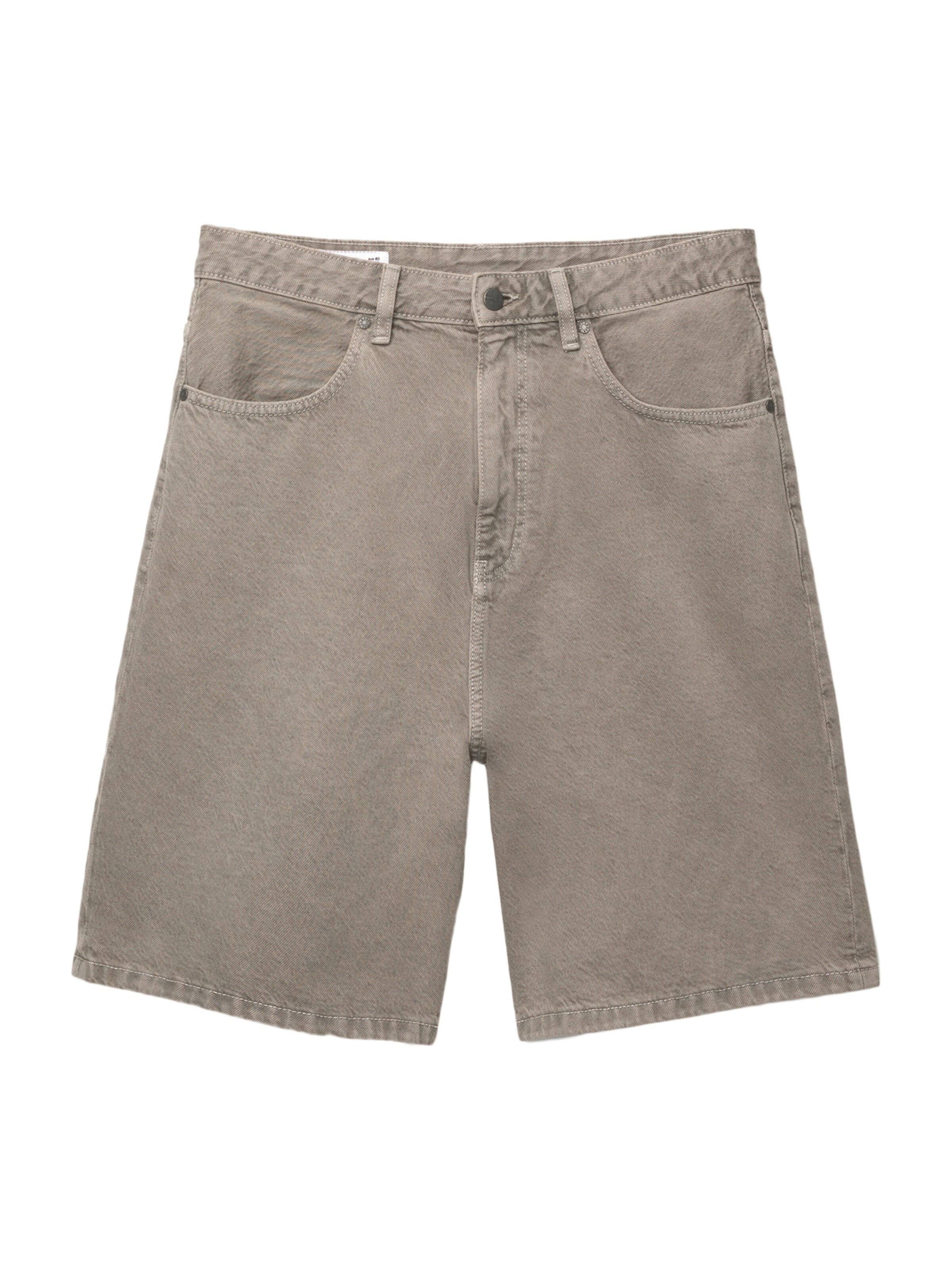 Pull&BearBaggy Traperice - siva boja: prednji dio