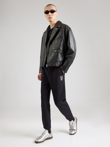 Karl Lagerfeld Tapered Hose in Blau