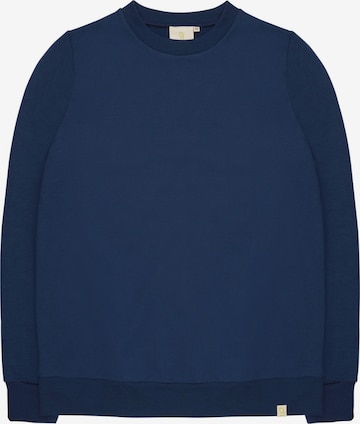 greenjama Sweatshirt in Blau: Vorderseite
