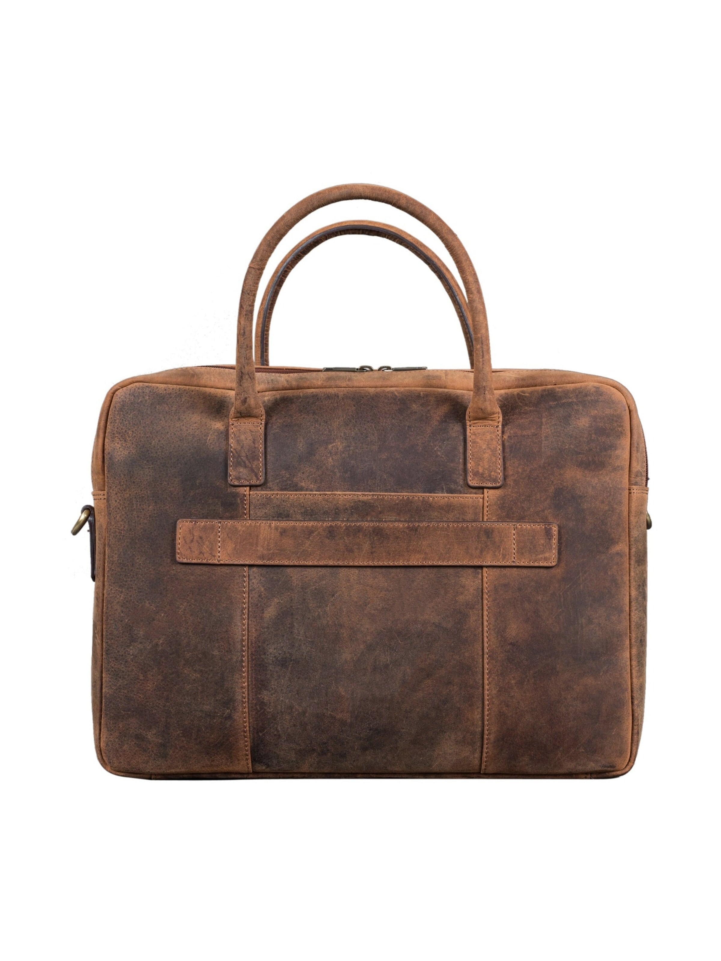 Benthill Laptop Bag in Brown