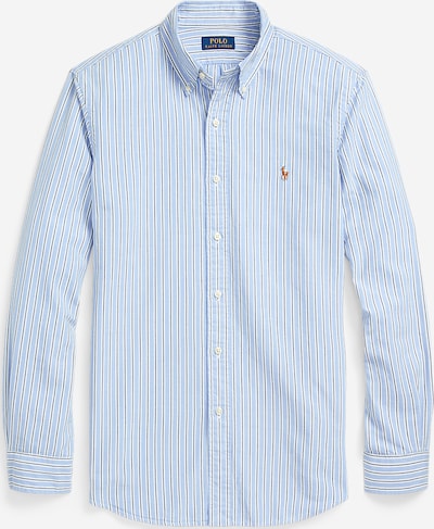 Marškiniai iš Polo Ralph Lauren, spalva – tamsiai mėlyna jūros spalva / šviesiai mėlyna / kapučino spalva / balta, Prekių apžvalga